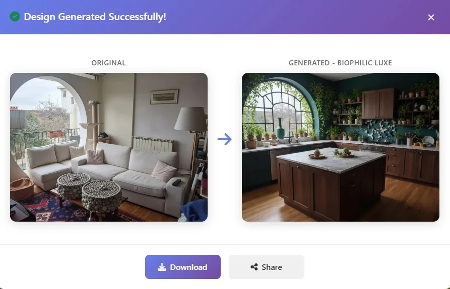 AirS transformation example — before and after