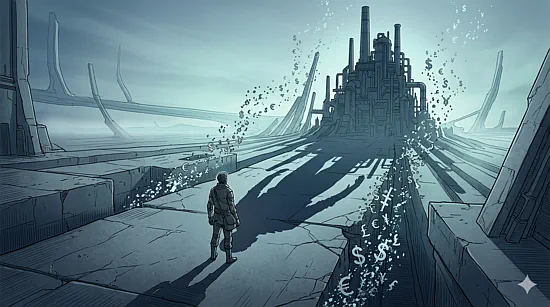 The Shadow and the Factory — On Money, Worth, and the Age of the Claw