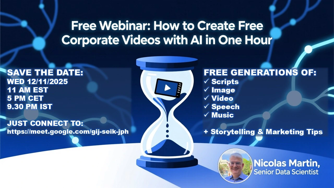 Free Video Creation Class